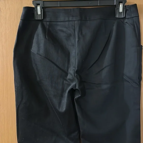 D&G Dolce Gabbana Women’s Straight Mid Rise Pants Black Size 28 - Picture 8 of 13